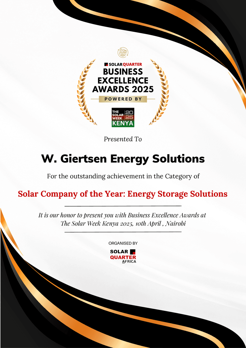 Solar Company of the Year